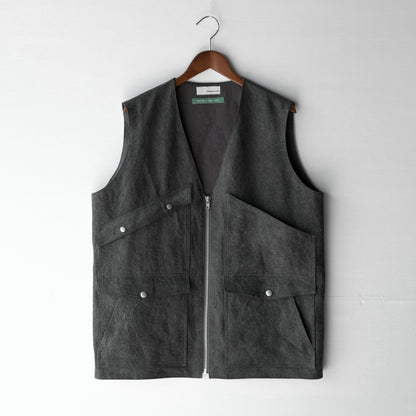 Farmer's vest <color: Charcoal>
