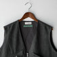 Farmer's vest <color: Charcoal>