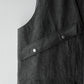 Farmer's vest <color: Charcoal>