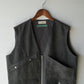 Farmer's vest <color: Charcoal>