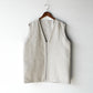Farmer's vest <color: Natural>