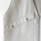 Farmer's vest <color: Natural>