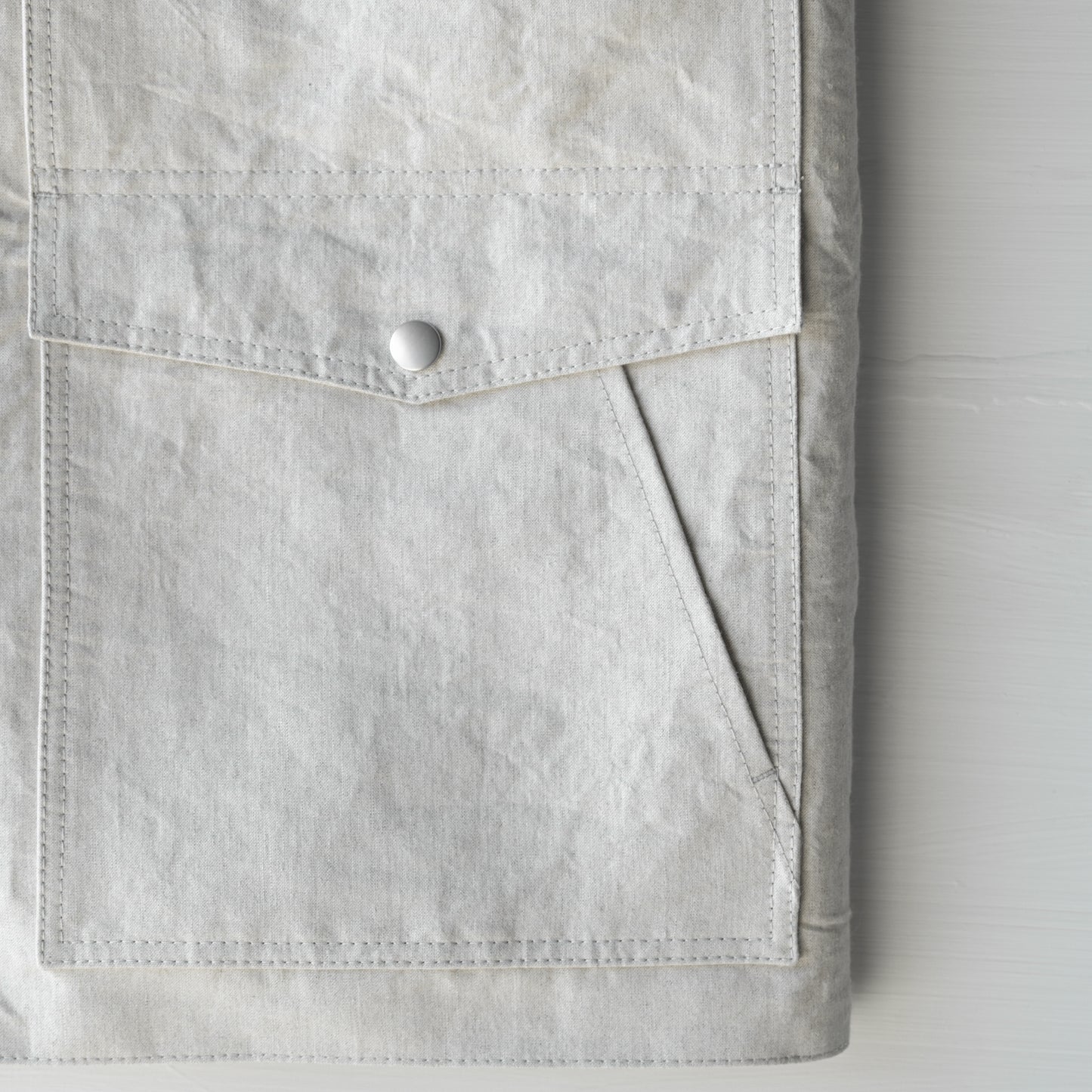Farmer's vest <color: Natural>
