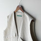 Farmer's vest <color: Natural>