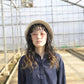 linen × washi ”work" hat <color: Natural>